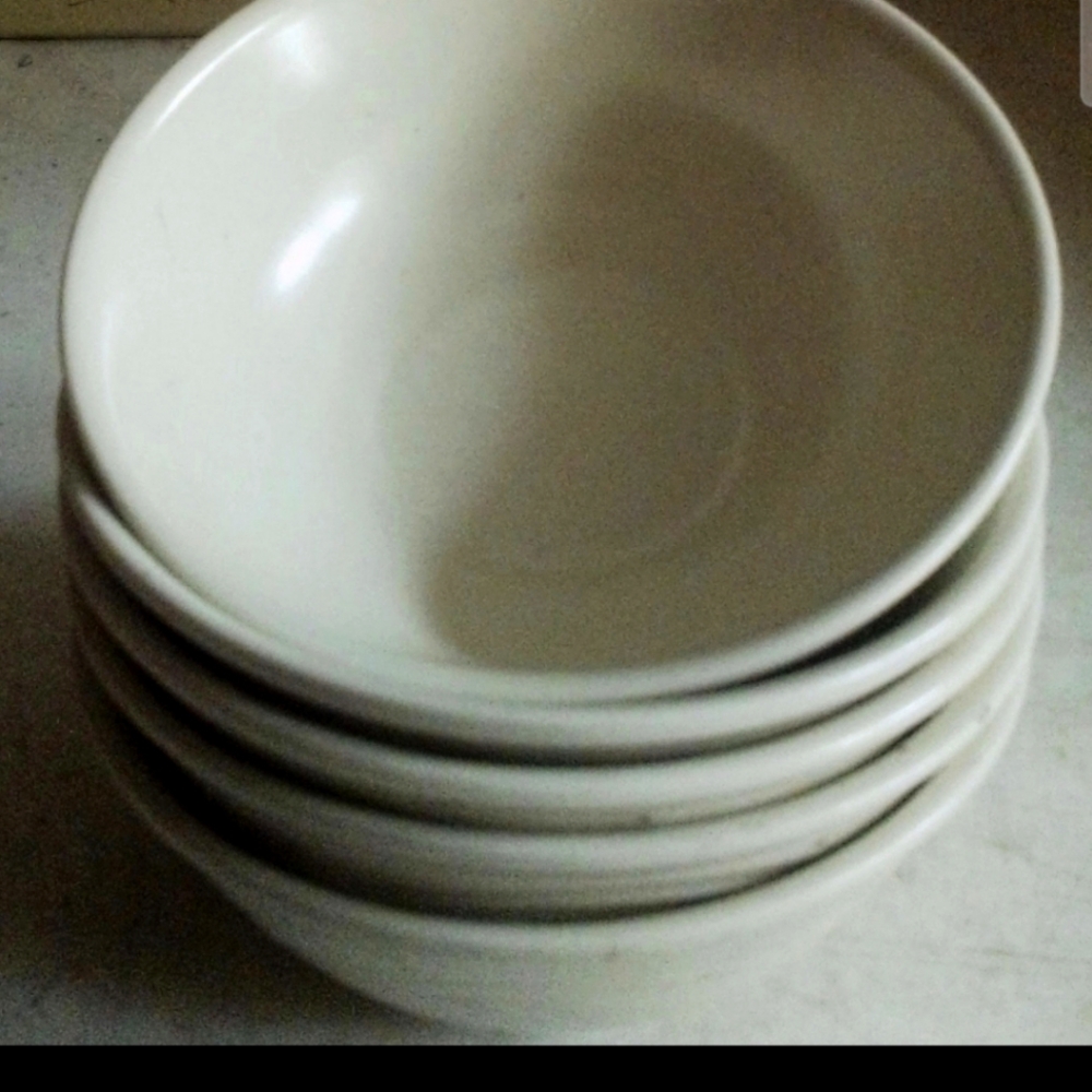 Pfaltzgraff Gazebo White 6 Inch Soup/Cereal Bowl Set Of 5 - Picture 4 of 4
